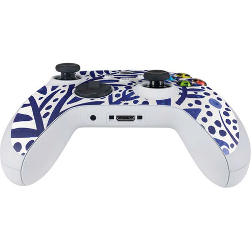 Cat Coq Blue Garden Xbox Series S Controller Skin